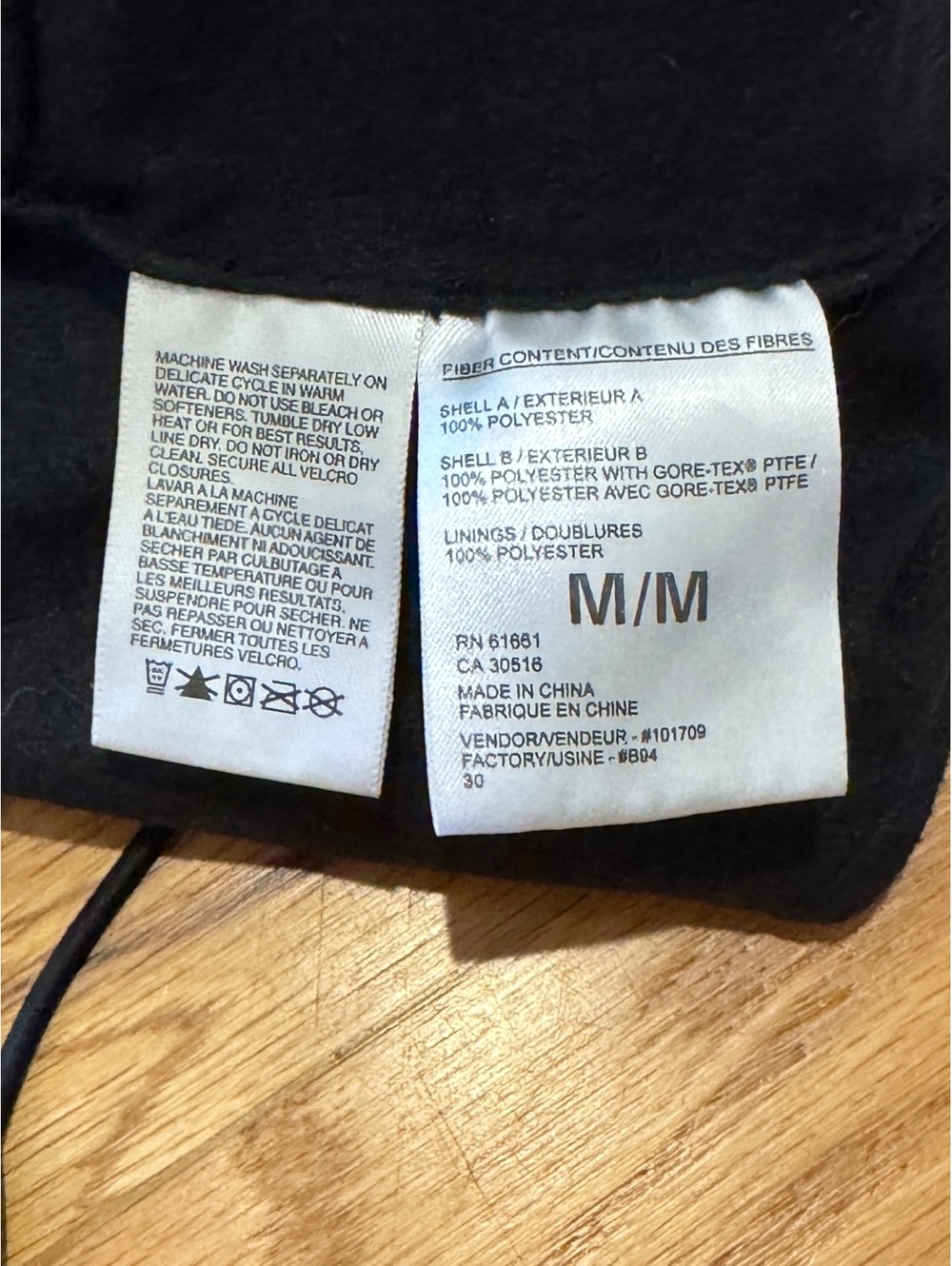 Vintage North Face Gore Windstopper Earflap Beanie M (2004) - Picture 6 of 6